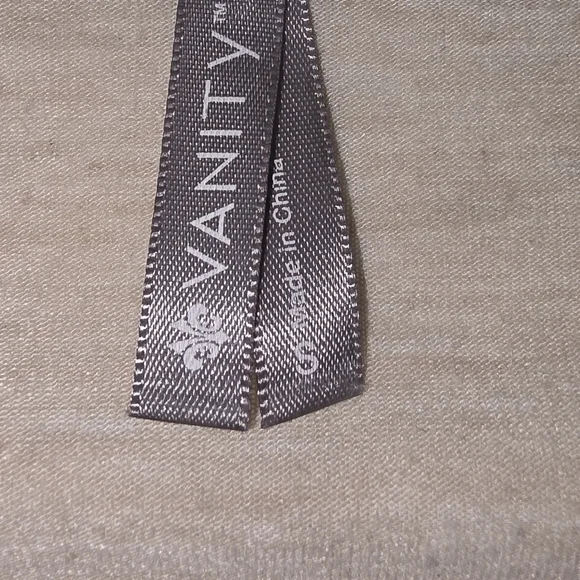 Vanity Boho Lace Trim Top Small Cream Beige V-Neck Long Sleeve Cottagecore Soft - Picture 3 of 7